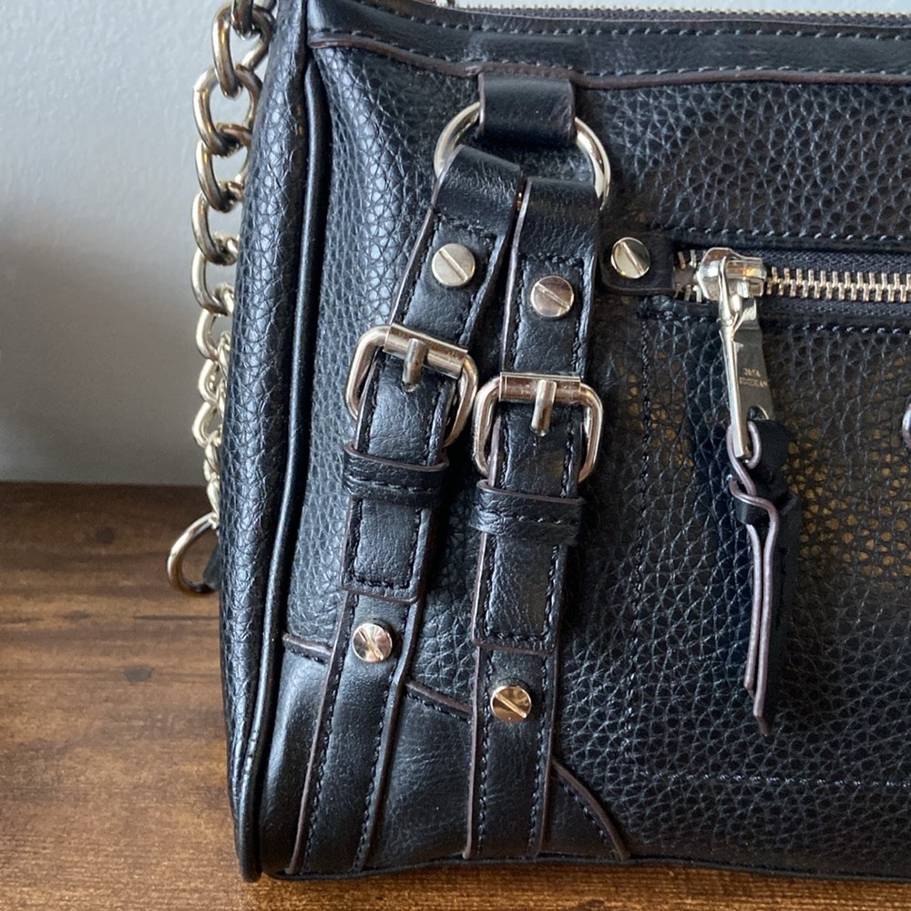 LAST CHANCE Dana Bachman Black Shoulder Bag- Preloved - Picture 2 of 16